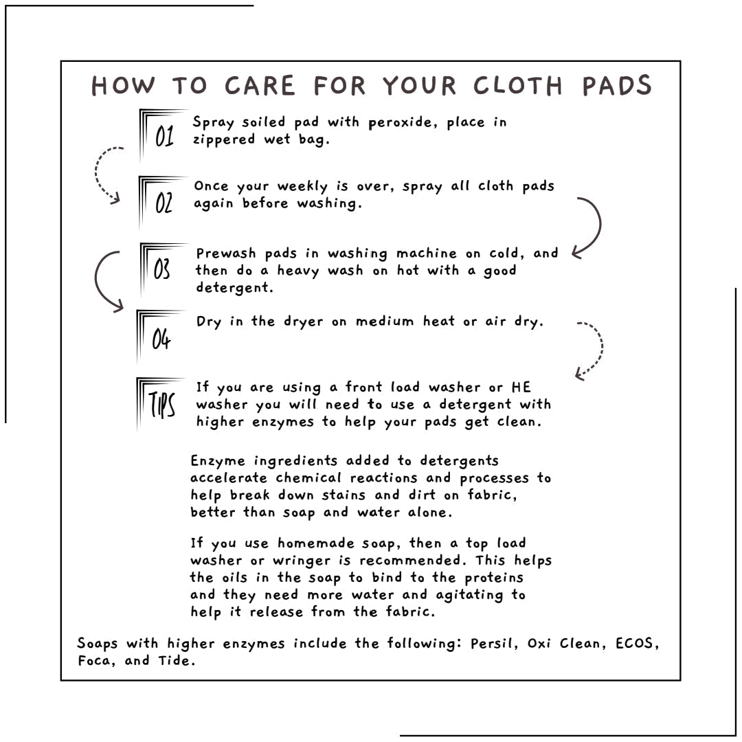 Cleaning Cloth pads 101