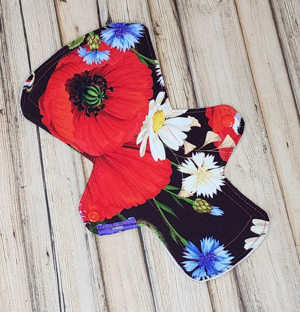 10" heavy front flow cloth pad