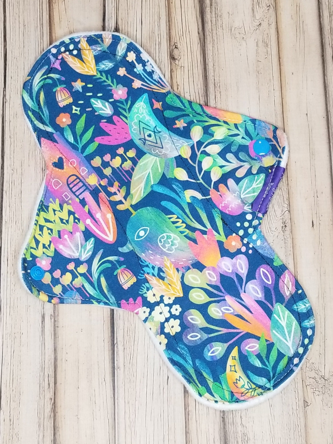 11" regular cloth pad 3" wide gusset