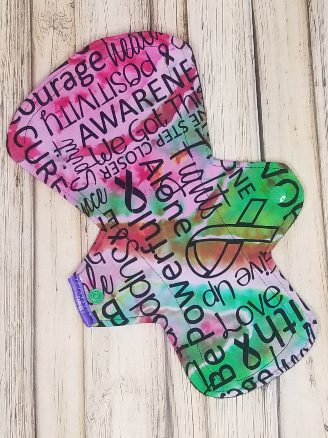 10" heavy front flow cloth pad