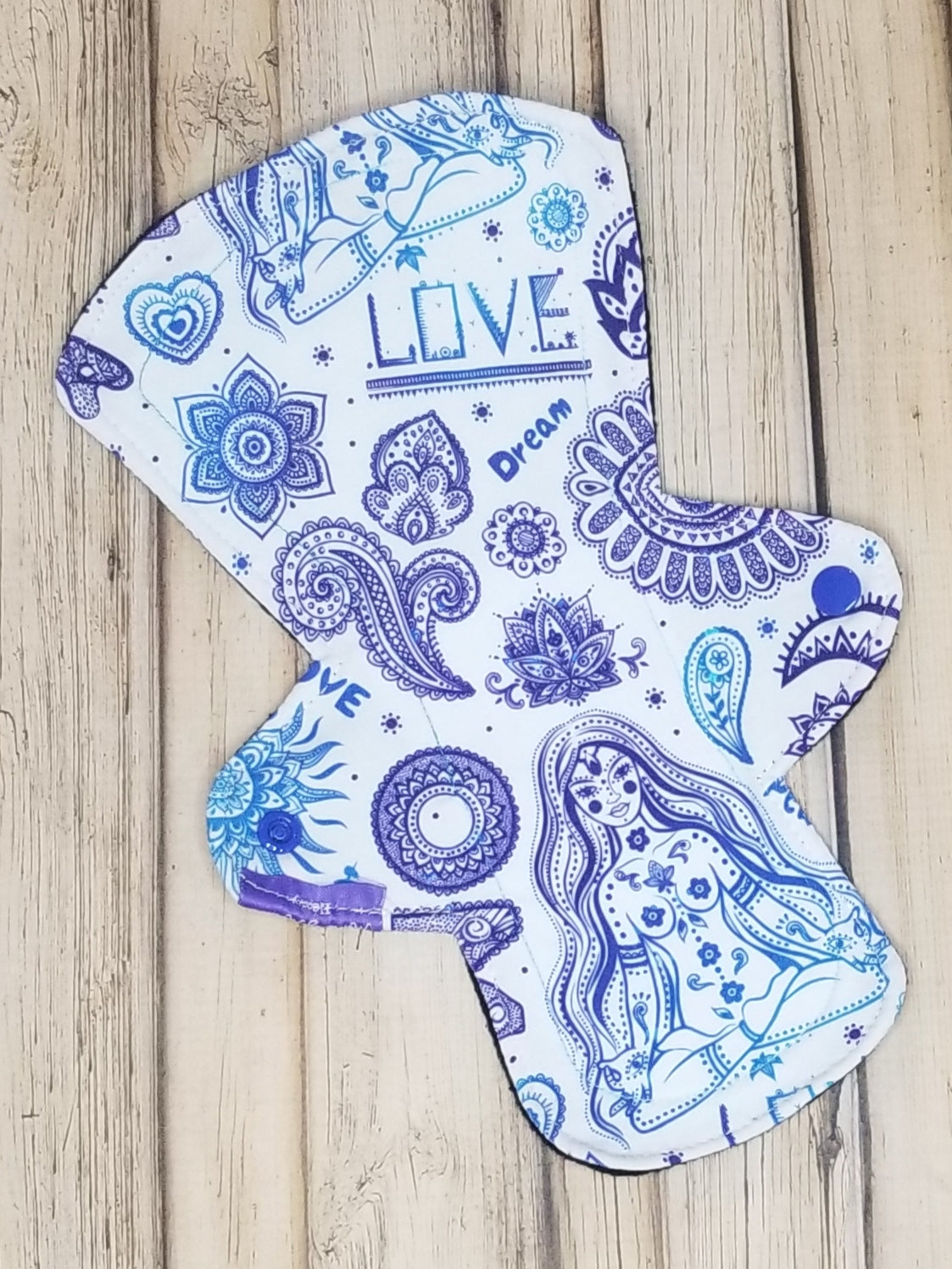 10" heavy front flow cloth pad