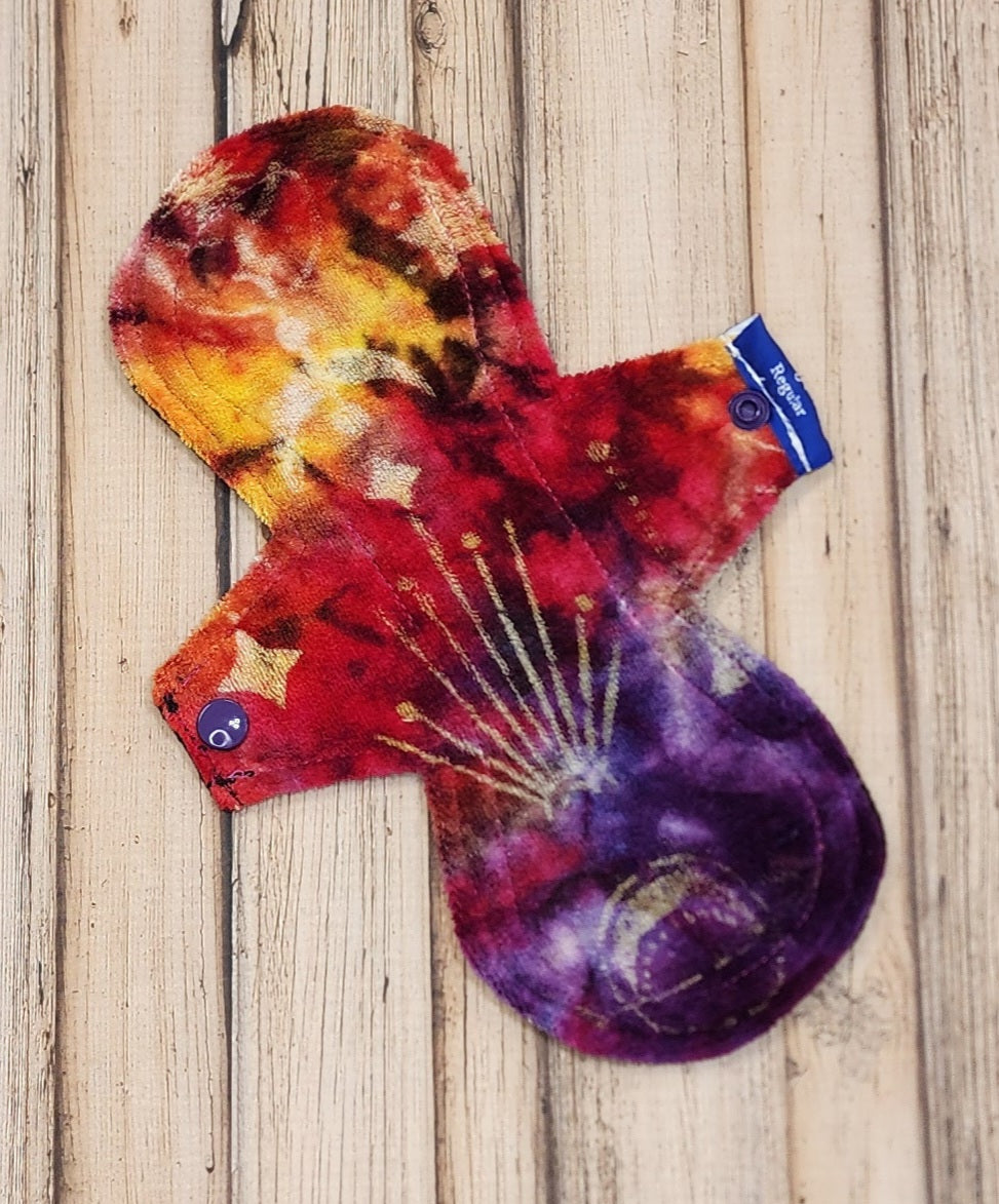 Sunset Bloom - Organic bamboo velour