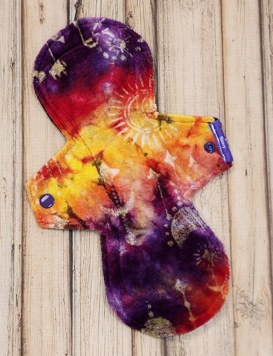 Sunset Bloom - Organic bamboo velour