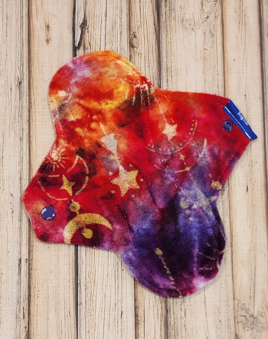 Sunset Bloom - Organic bamboo velour