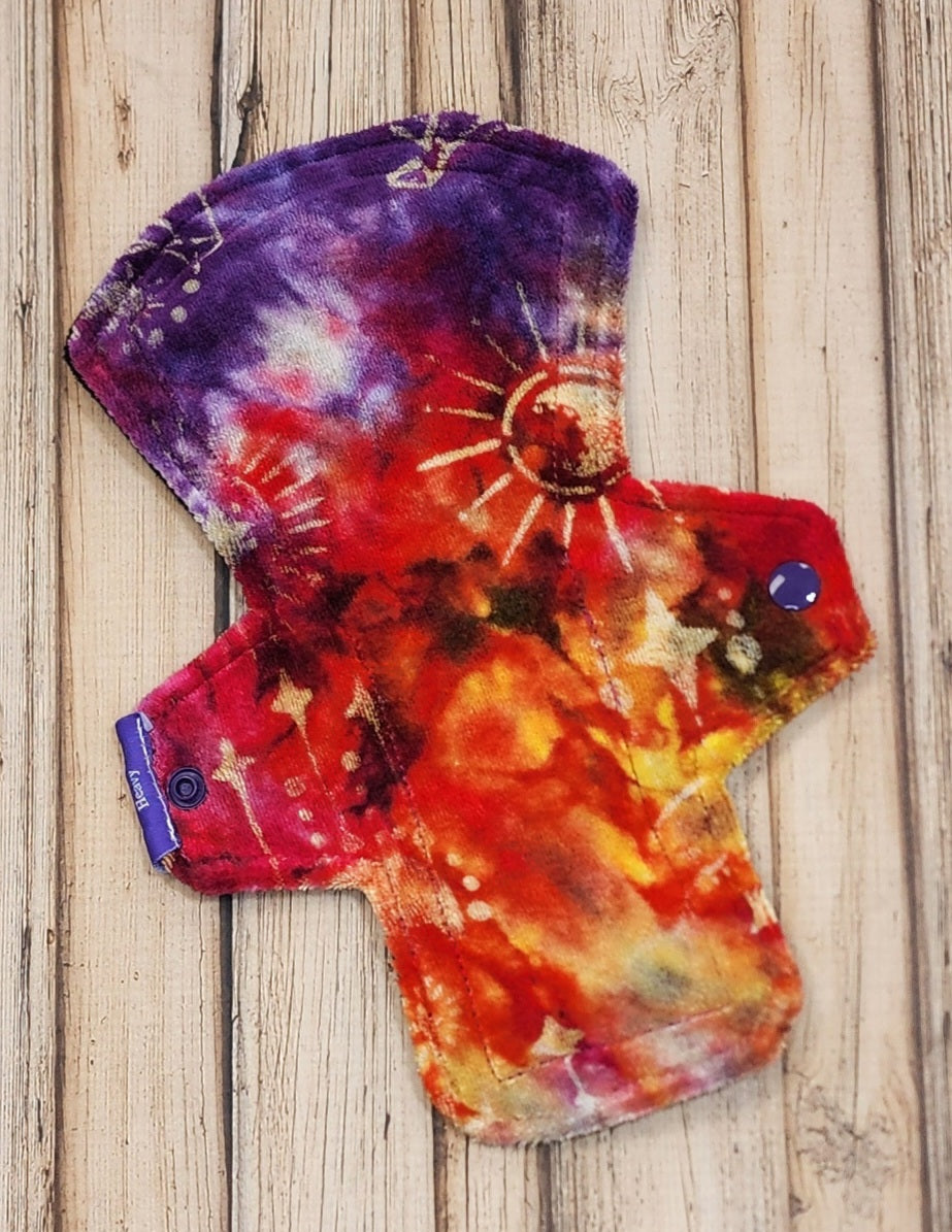 Sunset Bloom - Organic bamboo velour