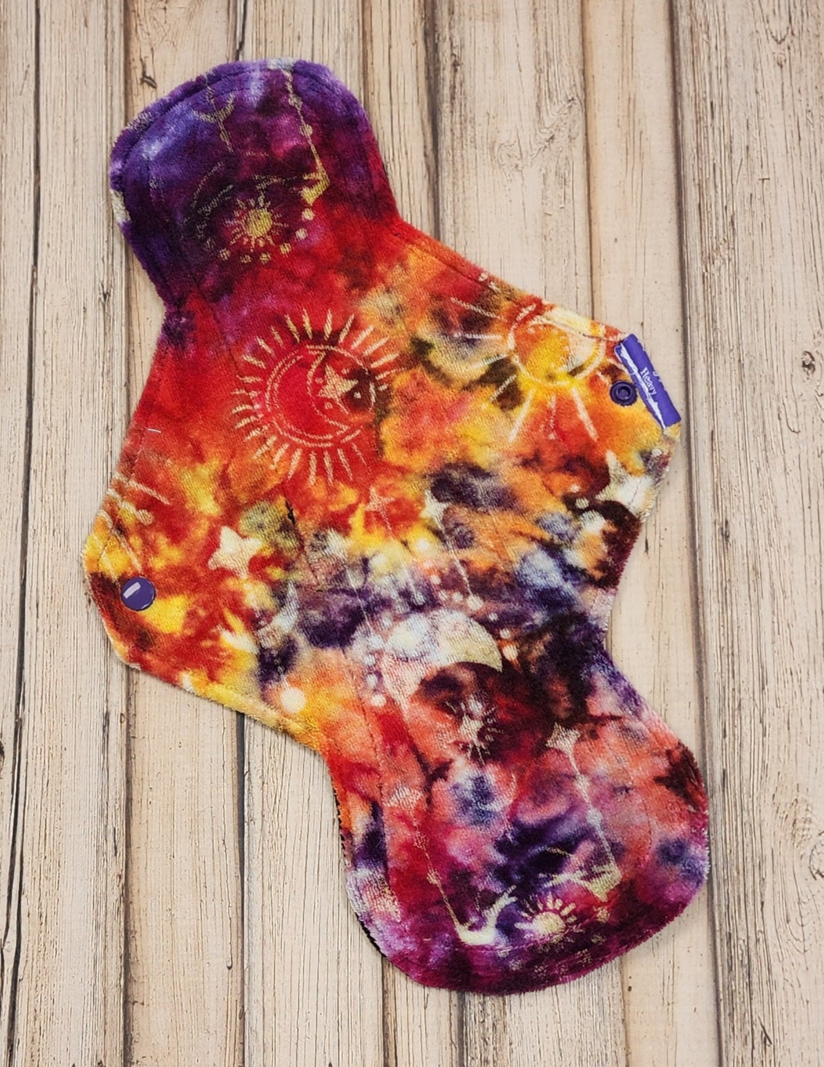 Sunset Bloom - Organic bamboo velour