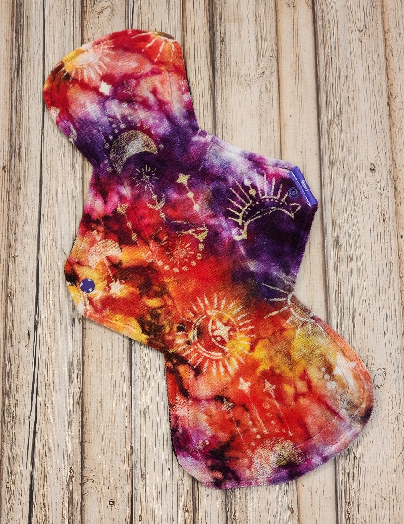 Sunset Bloom - Organic bamboo velour