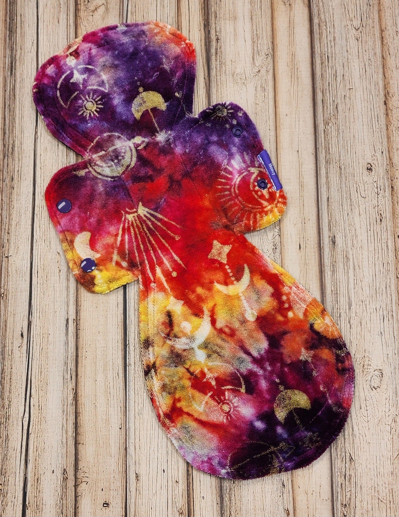 Sunset Bloom - Organic bamboo velour
